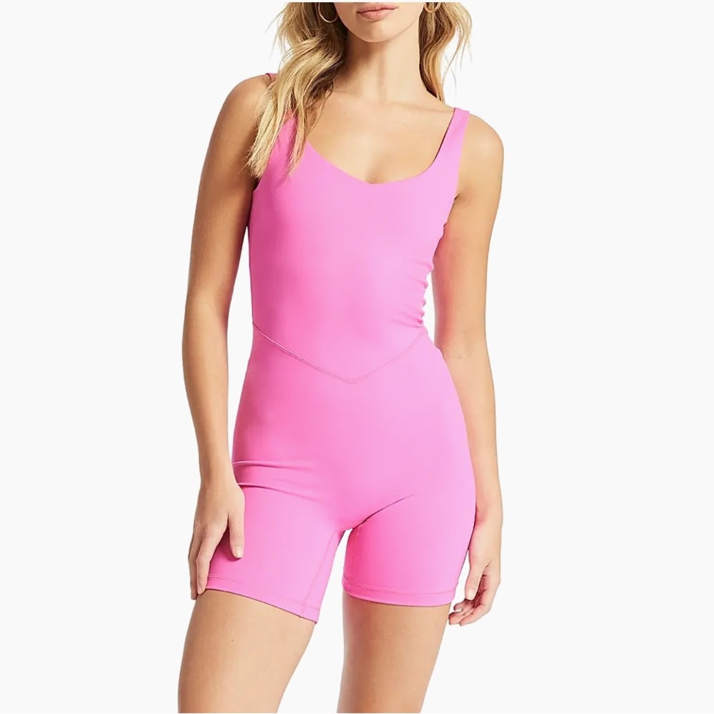 NWT Barbie Bandier Pink Sleeveless Romper